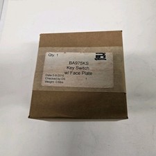 Bison BA975KS Key Switch with Face Plate, Motorized Basketball Backboard, NOS