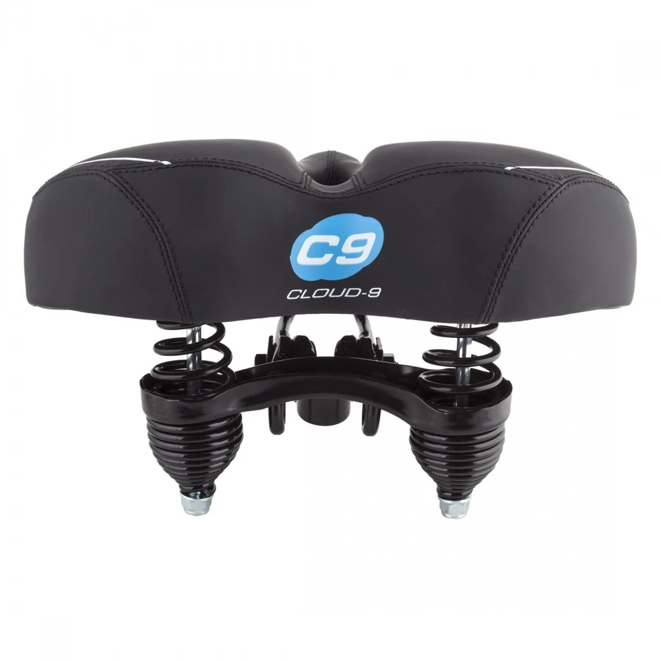 Cloud-9 Unisex Recortado Bicicleta Asiento Confort Crucero Sofá Muelles, Canal de Alivio Foto 3 de 4