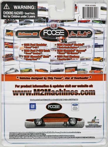 M2 Machines 1970 Ford Mustang Gambler 514 Foose Design - 31600 13-06 NRFP Orange - Picture 3 of 3