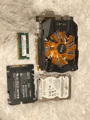 LOT OF COMPUER PARTS Samsung 850 EVO MZ-75E250 250GB 2.5'' SATA III hard Drive