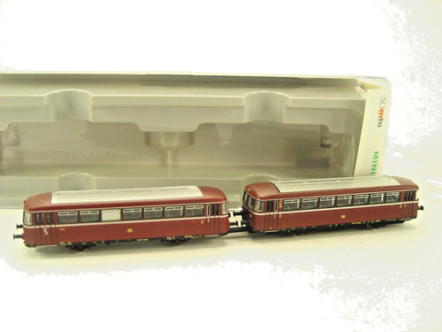 Schienenbus mit Beiwagen   VT 98 - Minitrix  Spur N digital Sound - 16981  #E | Condition: Gebraucht