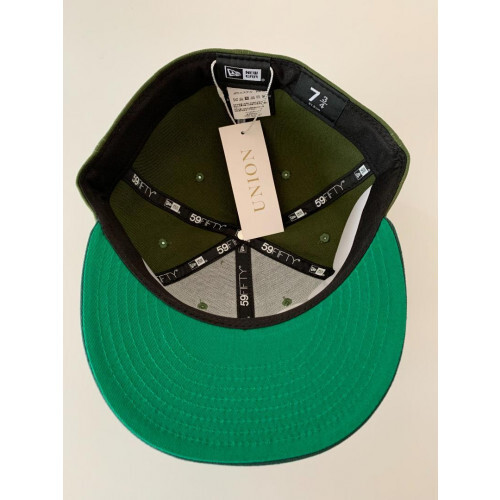 NEWERA × UNION U HALO CAP Size:7 3/4 Color: RIFLE GREEN NM NEWERA × UNION U HALO CAP Size:7 3/4 Color: RIFLE GREEN NM