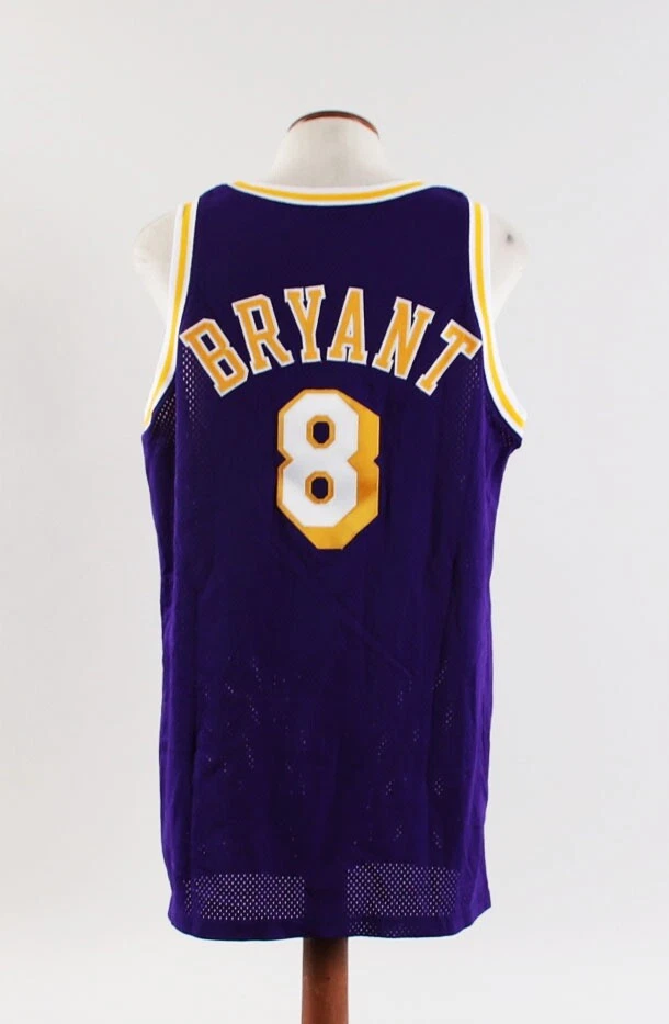 Kobe Bryant Los Angeles Lakers Game Worn Jersey From Final NBA