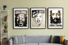 Affiches vintage musiciens de jazz