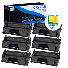 6PK CF226A Toner Cartridge For HP LaserJet Pro M402 M402n M402dn M402dw Printer