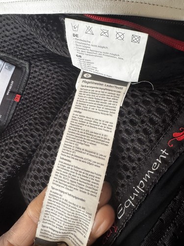 Ayana II Cuero Negro Blanco y Mezcla Motocicleta Una Pieza Mujer S 36 Tal cual - Imagen 5 de 10