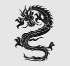 JAPANESE CHINESE DRAGON BIG SIZES Reusable Stencil Wall Art Decor Craft / Drag3