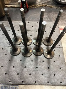 Manley Titanium Valves 1.625 5.580 Long .290 Tip .3415 Set Of 8