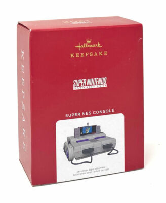 Hallmark Nintendo Super NES Console Ornament BRAND NEW