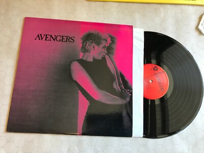 AVENGERS LP RARE ORIG VINYL KBD SF PUNK '77 1983 TRANS PURPLE VINYL cd007 rare!