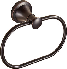 Bronze Hand Towel Ring Holder Wall Mount Rustic Stainless Steel New Towel Hanger