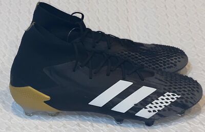 ADIDAS Predator Mutator 20.1 FG Black Gold Soccer Cleats Boots NEW