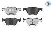 Meyle 025 237 9420 / Pd Bremsbelagsatz, Scheibenbremse FüR Bmw, BMW (Brillanz)