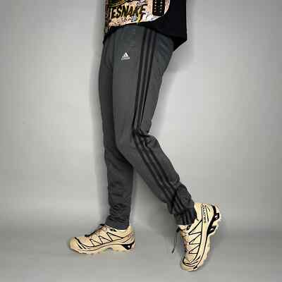 dark grey adidas joggers