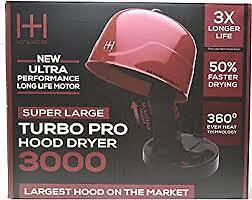 Hot & Hotter Super Large Turbo Pro Hood Dryer 3000