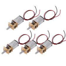 5pcs Micro Mini N20 Gear Motor Dc Slow Speed Full Metal Gearbox Reducer Toy E 5pcs Micro Mini N20 Gear Motor Dc Slow Speed Full Metal Gearbox Reducer Toy E