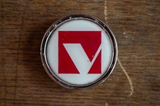 Classic "V" Chrome Car Badge/Emblem CO-068-11RO