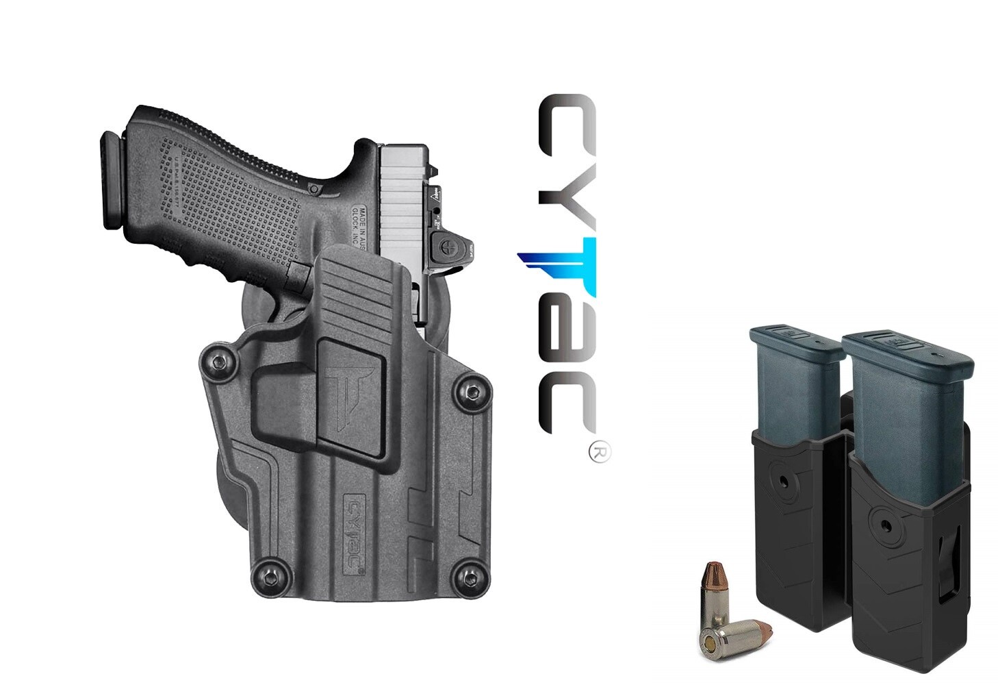 Retention OWB Holster for all S&W M&P Compact & Shield 9,40, 45 , SD9VE SD40 VE