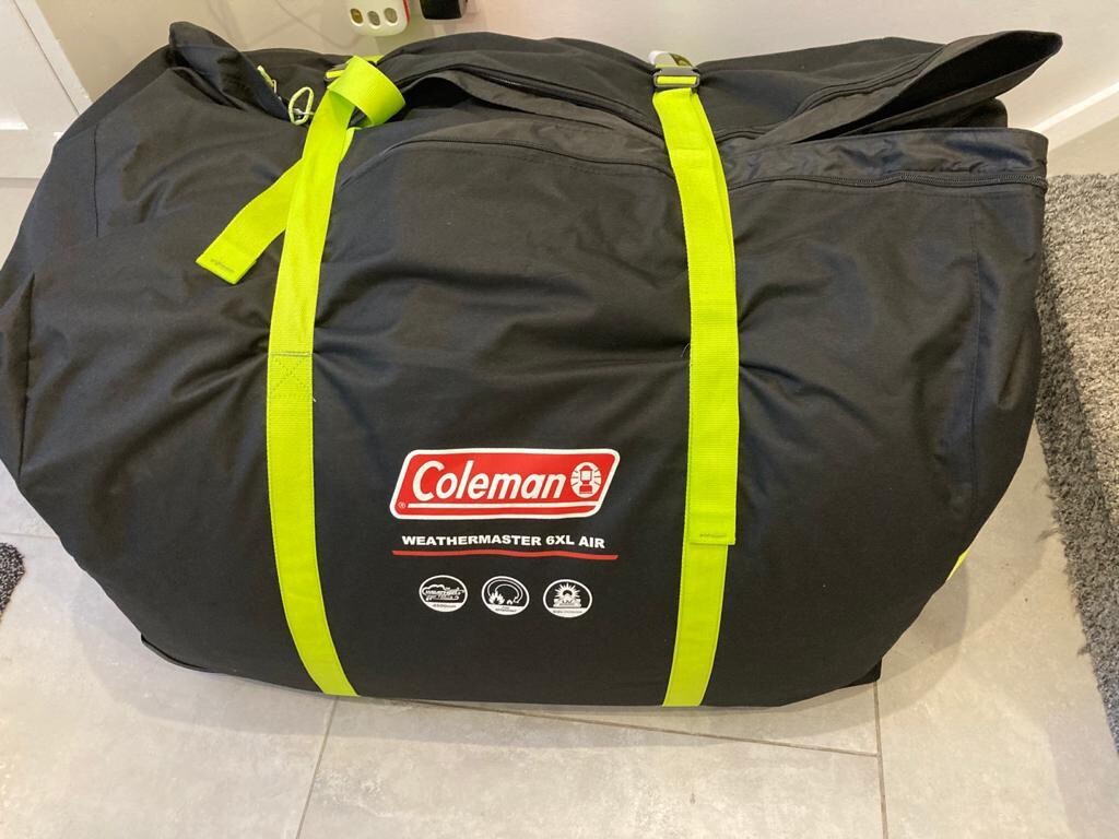 COLEMAN 6 Berth Camping Tent For Sale With Accessories eBay