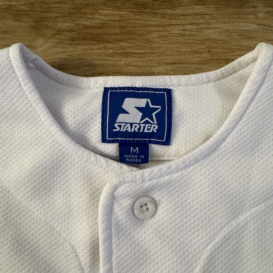 Camiseta deportiva de béisbol de colección Starter Florida State Seminoles con botones talla mediana sin mangas Foto 3 de 4