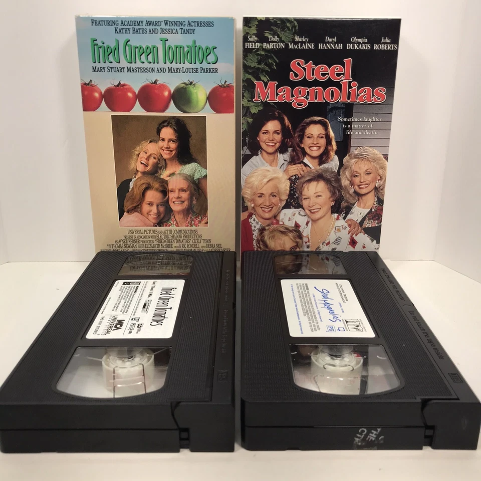 Жареные зеленые помидоры на видеокассетах со стальными магнолиями Кэти Бейтс Долли Партон Джулия Робертс - Изображение 3 из 3