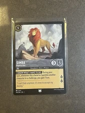 Disney Lorcana Simba - Rightful Heir 190/204 Uncommon NM TCG