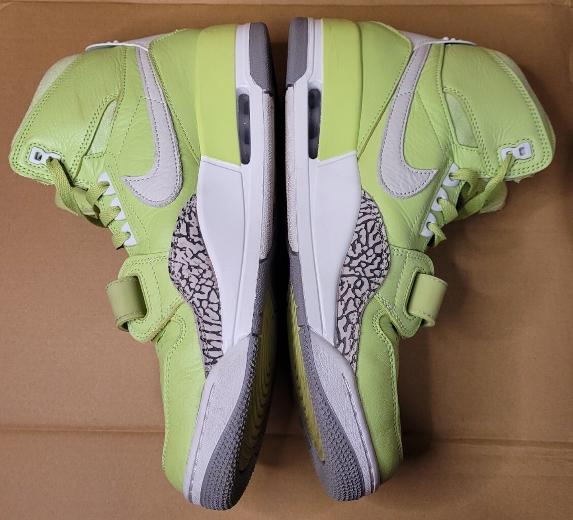 Nike Air Jordan Legacy 312 NRG-Ghost Green white Cement Grey  display picture 2
