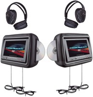 Power Acoustik Hdvd-9bk 9 Headrest Tft-lcd Universal Black Monitors Dvd Player Power Acoustik Hdvd-9bk 9 Headrest Tft-lcd Universal Black Monitors Dvd Player