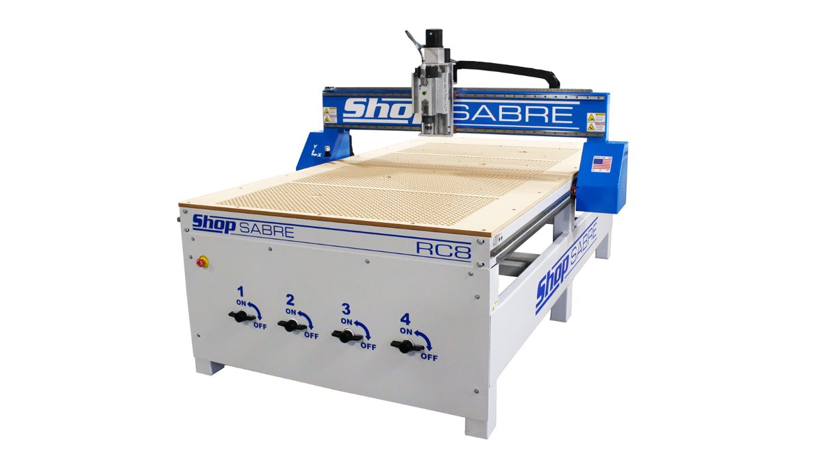 AMERICAN MADE CNC ROUTER - ShopSabre CNC RC-8 CNC Router System | eBay