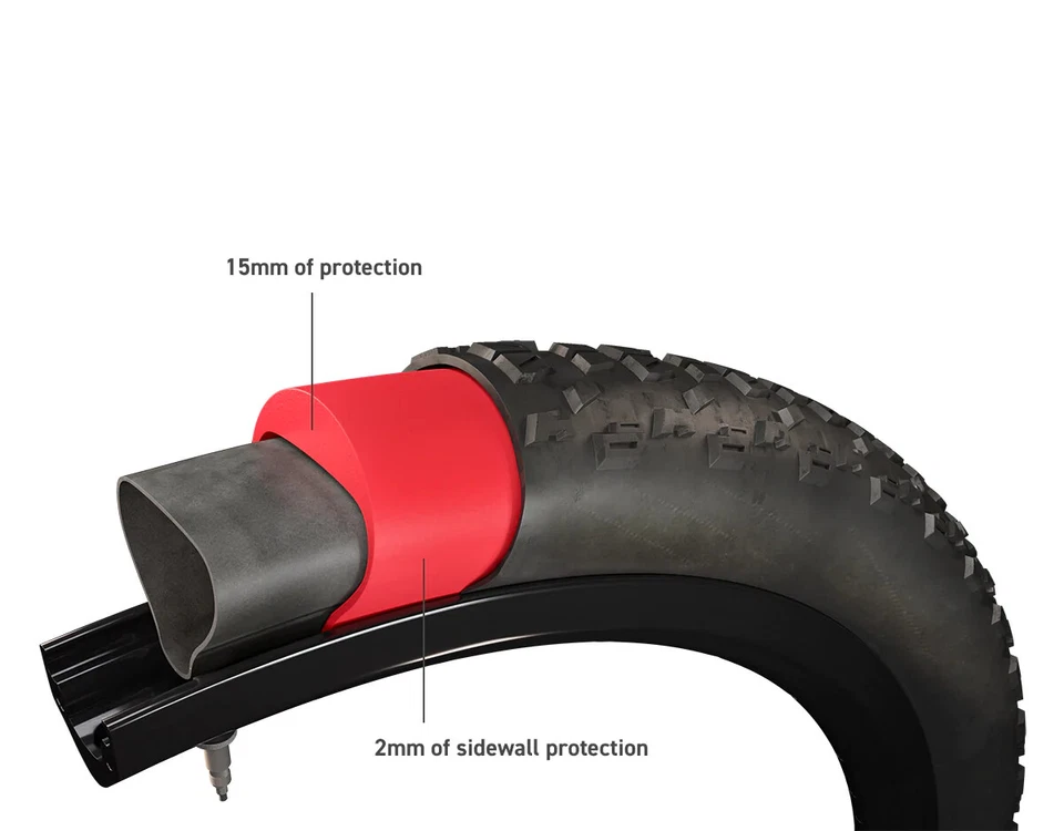 Tannus Armour Bike Tire Inserts (Pair) | Bike Tire Flat Protection - Image 4 of 4