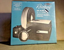 Sawyers Slide Projector Rototray Holds 100 2"x2" Slides  New in Package