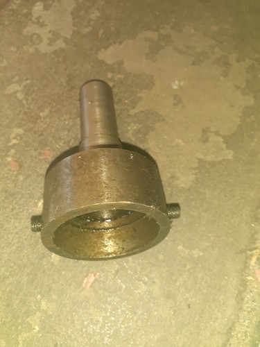 1" inner diameter side-locked Die stock wrench chuck arbor. Shank OD 1/2"