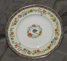 (1) Theodore Haviland 6-1/2" Bread Plate Chateaudun Good Shape