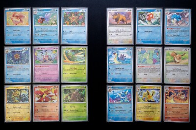 ポケモンカード151 Complete Set 318Cards Pokemon SV 151 Complete Set with all 12 EX, Holos, & Reverse Holos