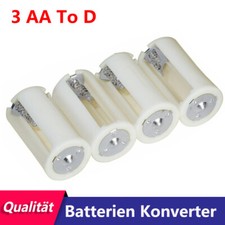 1,5V Batteriehalter für je 3 AA Batterien auf Mono D Adapter Konverter Akku