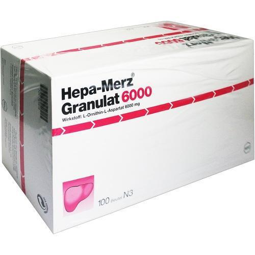 HEPA MERZ GRANULAT 6000 Btl. 100St PZN: 7470016