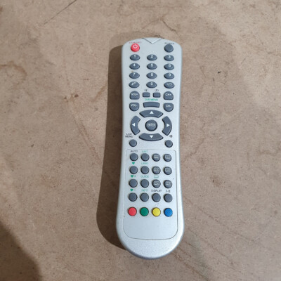 Graue kabellose 5 m Reichweite batteriebetriebene LCD/DVB-Handfernbedienung
