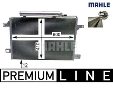 Condenser, air conditioning BEHR *** PREMIUM LINE *** MAHLE AC369000P