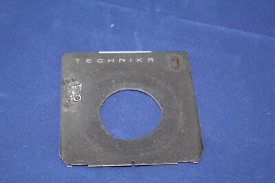 Linhof Technika 4x5/9x12 Platine Lens Board mit Lochung