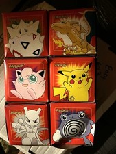 1 Full Set - 1999 Pokemon Red 23k Gold Plated Trading Card Burger King