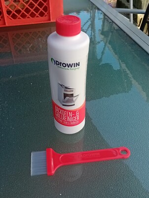 Prowin  Backofenreiniger 500 ml mit Pinsel rot 