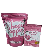 You Glow Babe SHAPE UP SHEPU APPU Juice Powder Mix, & Beauty white 4in1 (BUNDLE)