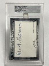 2014 Leaf Cut Signature Buck Leonard HOF Auto