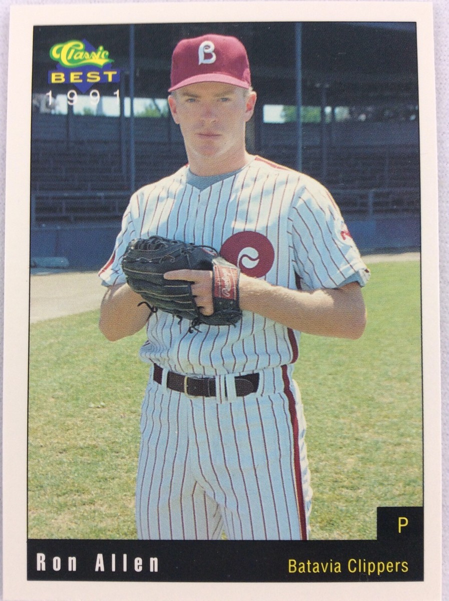 1991 Batavia Clippers-Classic BEST Minor League Baseball Card-Ron