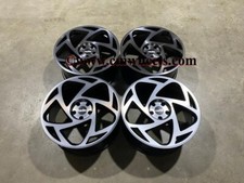 18” New Radi8 R8 S5 Stance Alloy Wheels Dark Mist VW Golf GTD GTI R