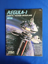 Regula-1 Orbital Station Deckplans - Star Trek 2226A RPG