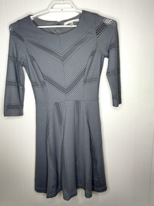 women's lc lauren conrad eyelet fit & flare dress