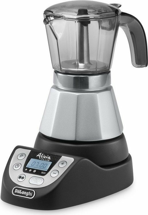 De'Longhi EMKP 42.B Alicia PLUS | Caffettiera Elettrica con Funzione Orzo