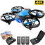 thumbnail 1  - V8 Mini Drone 4K HD Camera WiFi Fpv Pressure Height Maintain Foldable Quadcopter