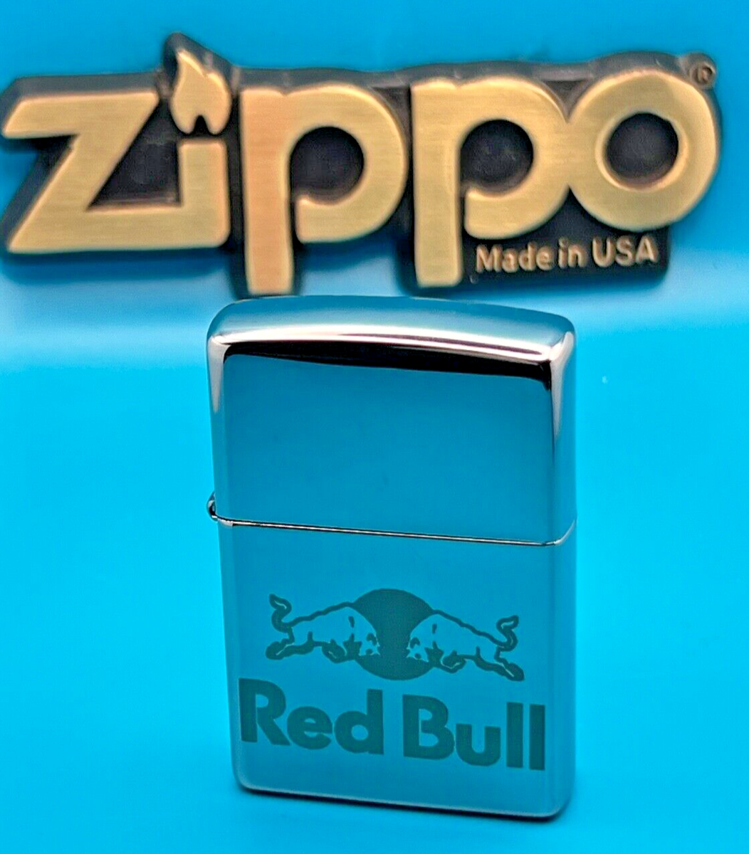 Brand New 23 ZIPPO Lighter LEGENDARY RED BULL LOGO Retro Brand New 23 ZIPPO Lighter LEGENDARY RED BULL LOGO Retro